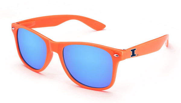 ●ILL RHYME SOCIETY I.R.S. Illinois Fighting Illini Sunglasses - Society43