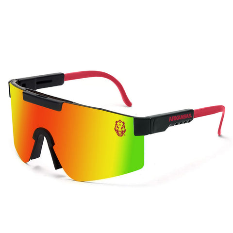 Arkansas Razorbacks Shield Frame Sunglasses