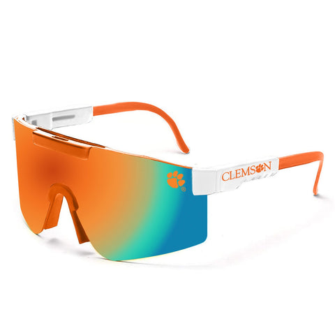 Clemson Tigers Shield Frame Sunglasses
