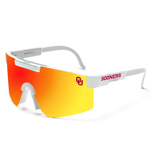 Oklahoma Sooners Shield Frame Sunglasses