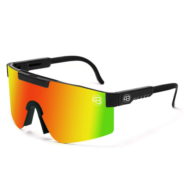 Society43 Shield Sunglasses - Matte Black