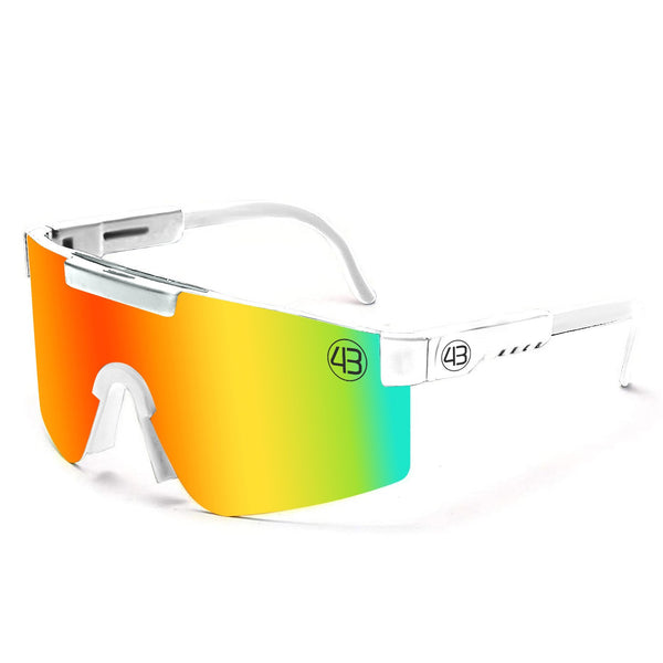 Society43 Shield Sunglasses - Frost