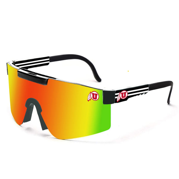 Utah Utes Shield Frame Sunglasses