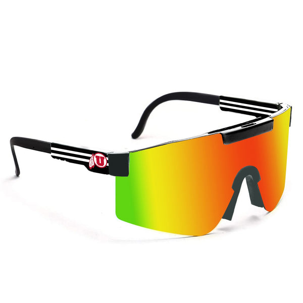 Utah Utes Shield Frame Sunglasses