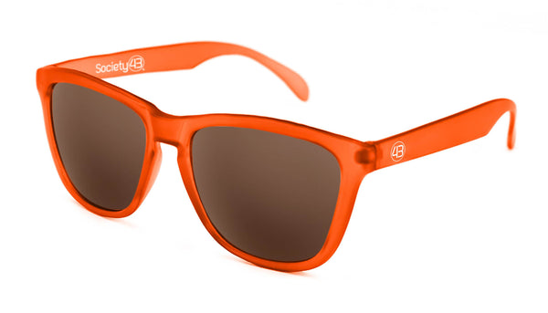 Highlights - Clear Orange Sunglasses